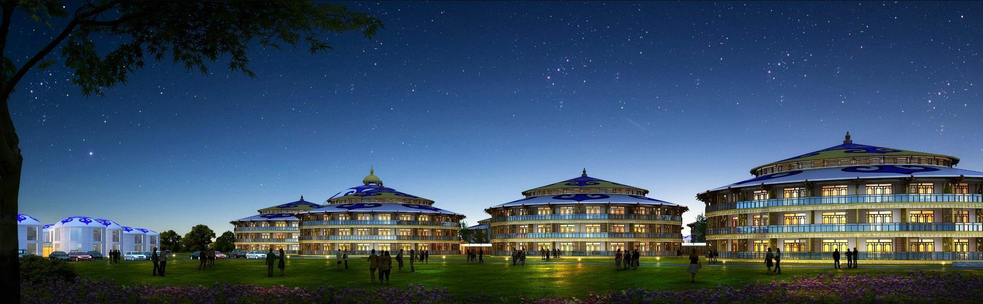 Yu Dao Kou Arcadia Prairie Resort Chengde Exterior photo